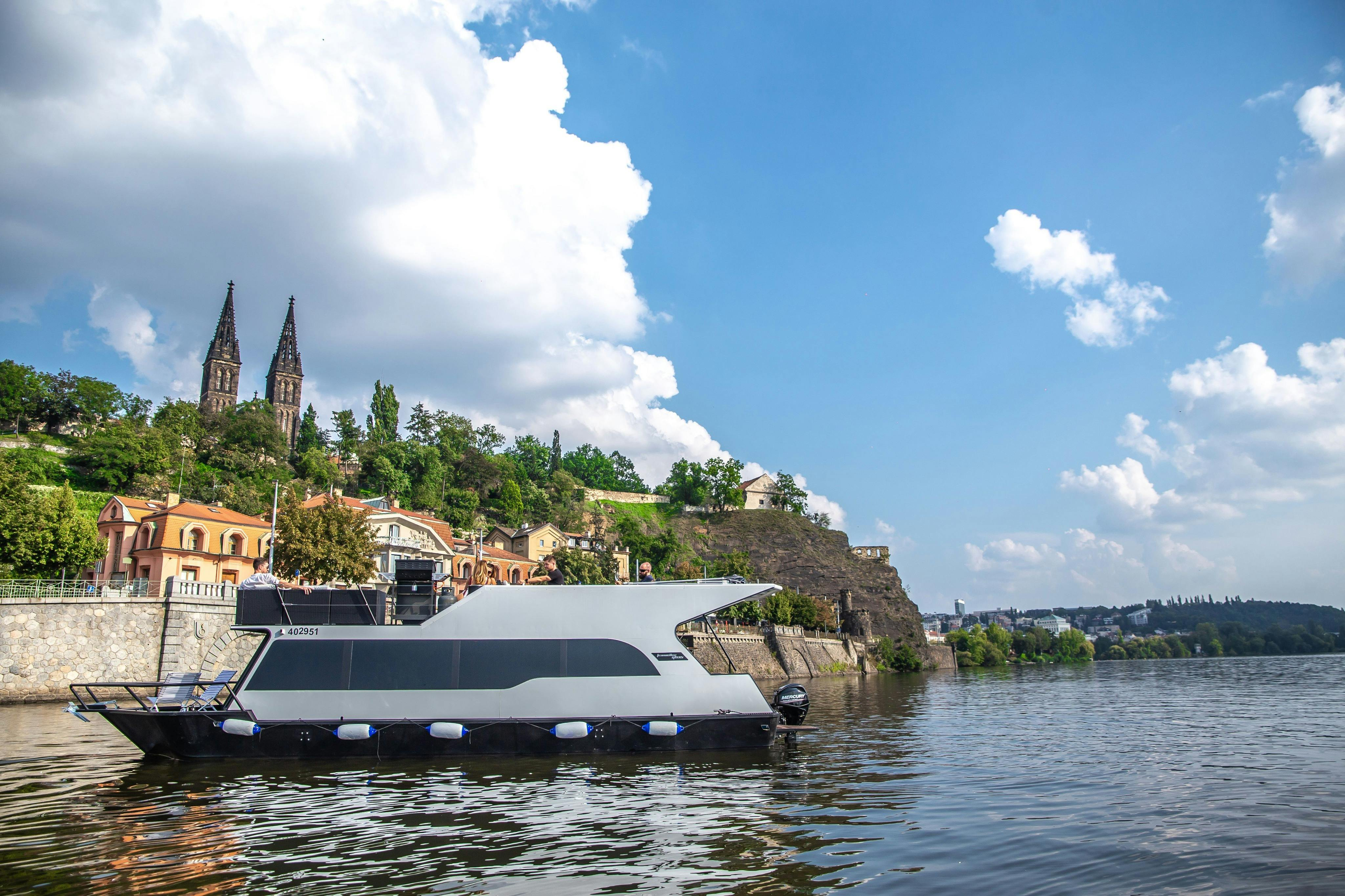 Prague: 3-Hr Private Boat Cruise with Unlimited Beer or Prosecco - Photo 1 of 3